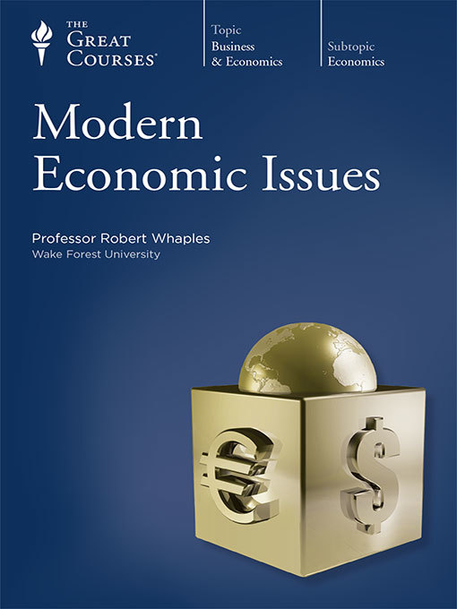 Title details for Modern Economic Issues by Robert Whaples - Available